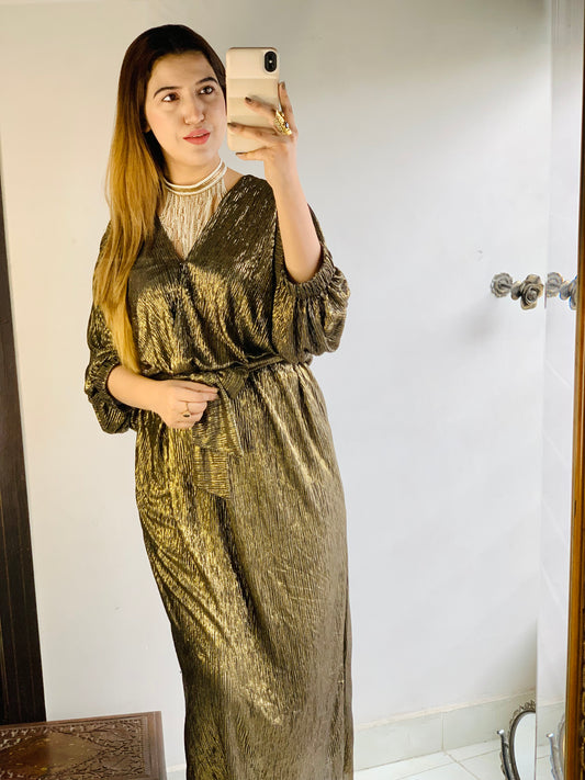 Gold Vintage Dress
