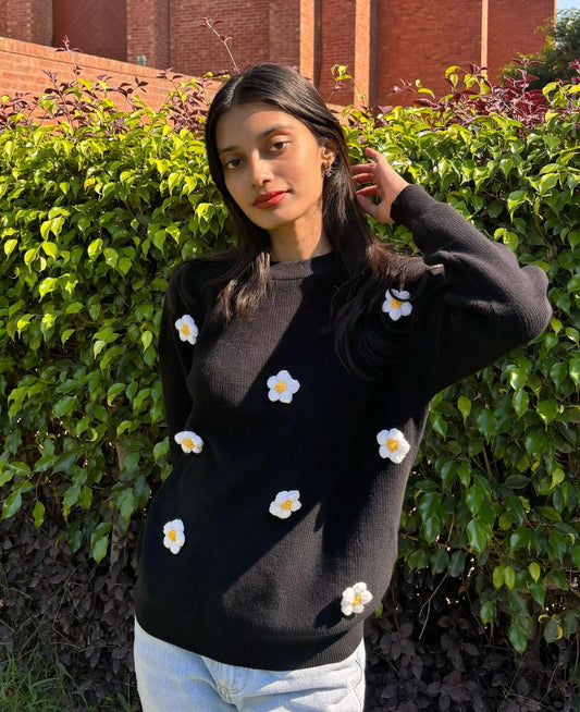 Woolen Daisy sweater